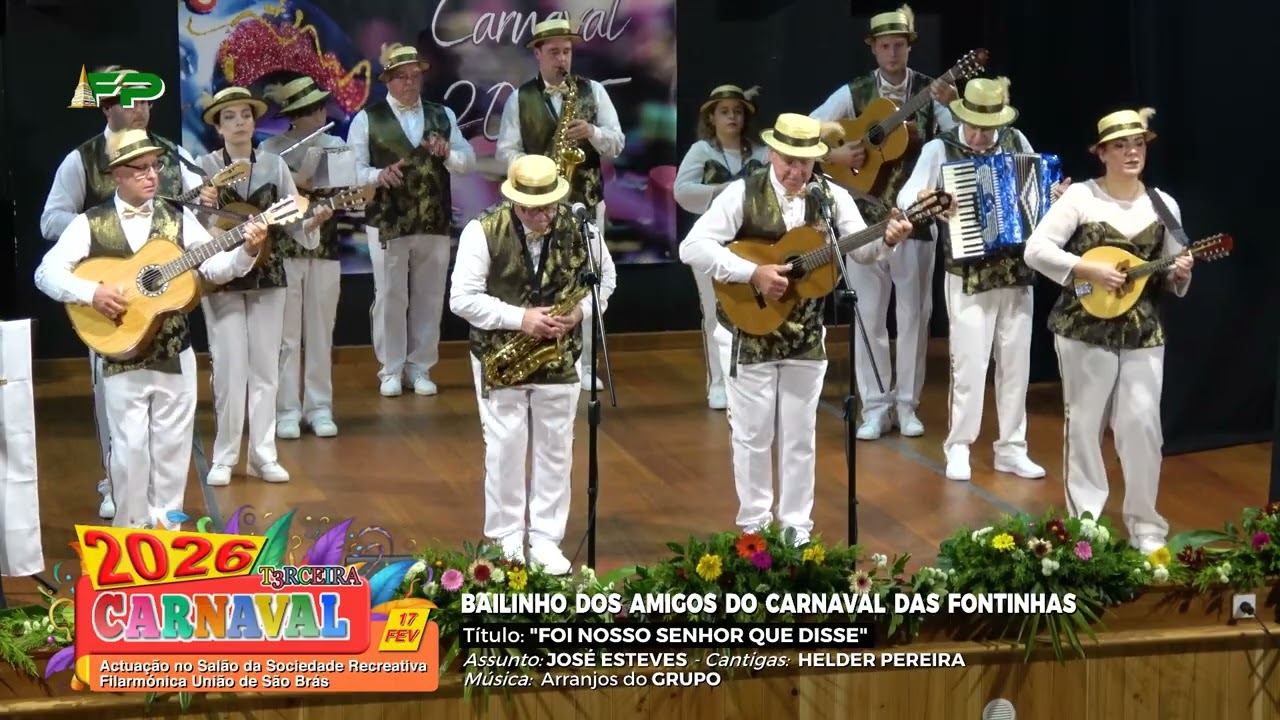 Carnaval 2026 - Bailinho dos Amigos do Carnaval das Fontinhas - Actuação em São Brás