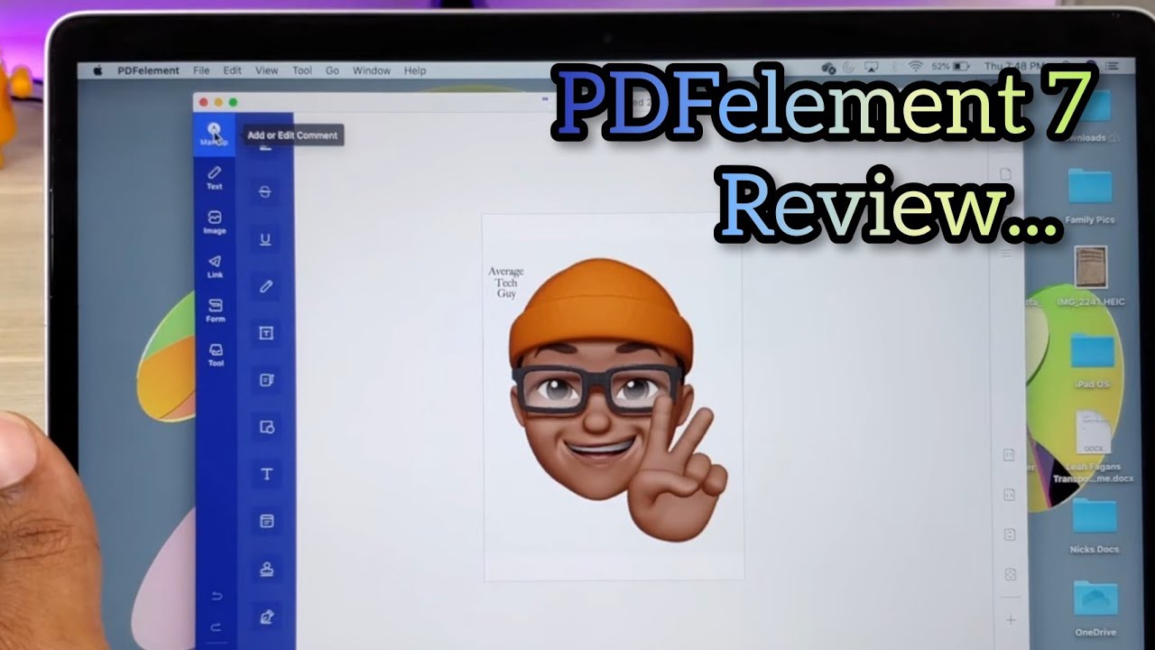 The Perfect PDF Editor for MacBook iOS 10.15-PDFelement 7