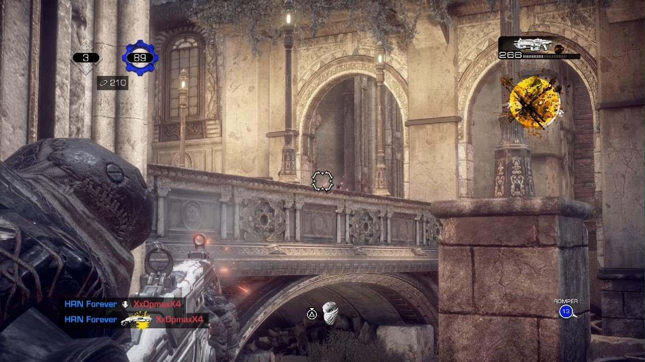 Gears of War: Reloaded vamos avanzando xd