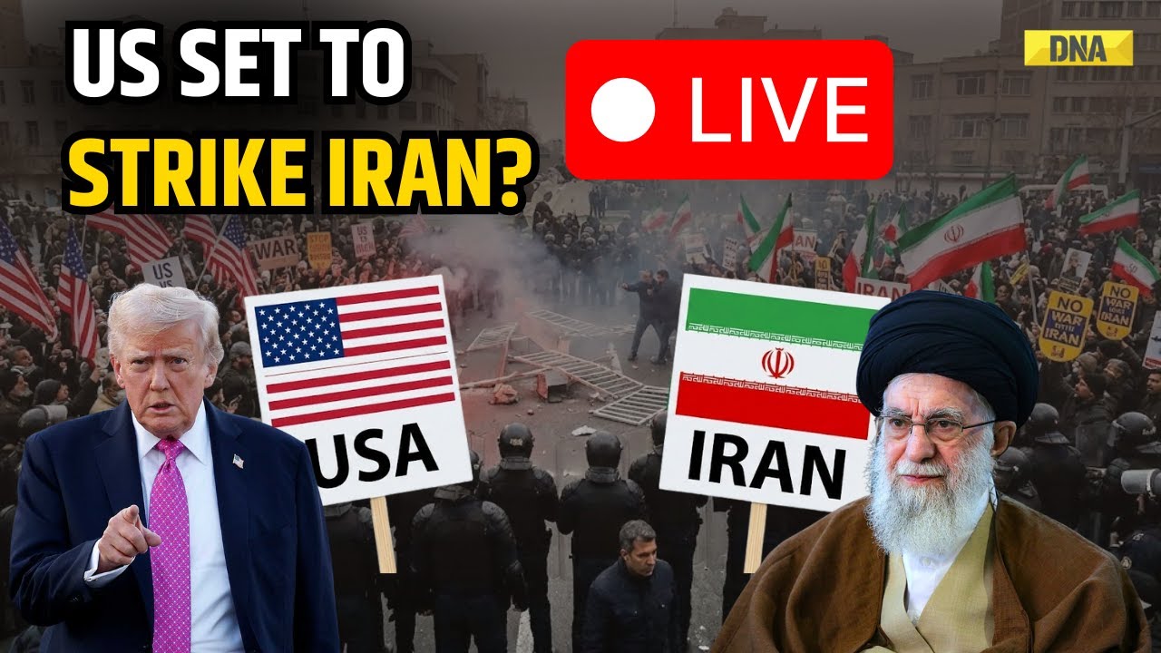 Iran US War Live: US Set To Strike Iran As Middle East Tensions Explode | Trump Vs Khamenei | LIVE