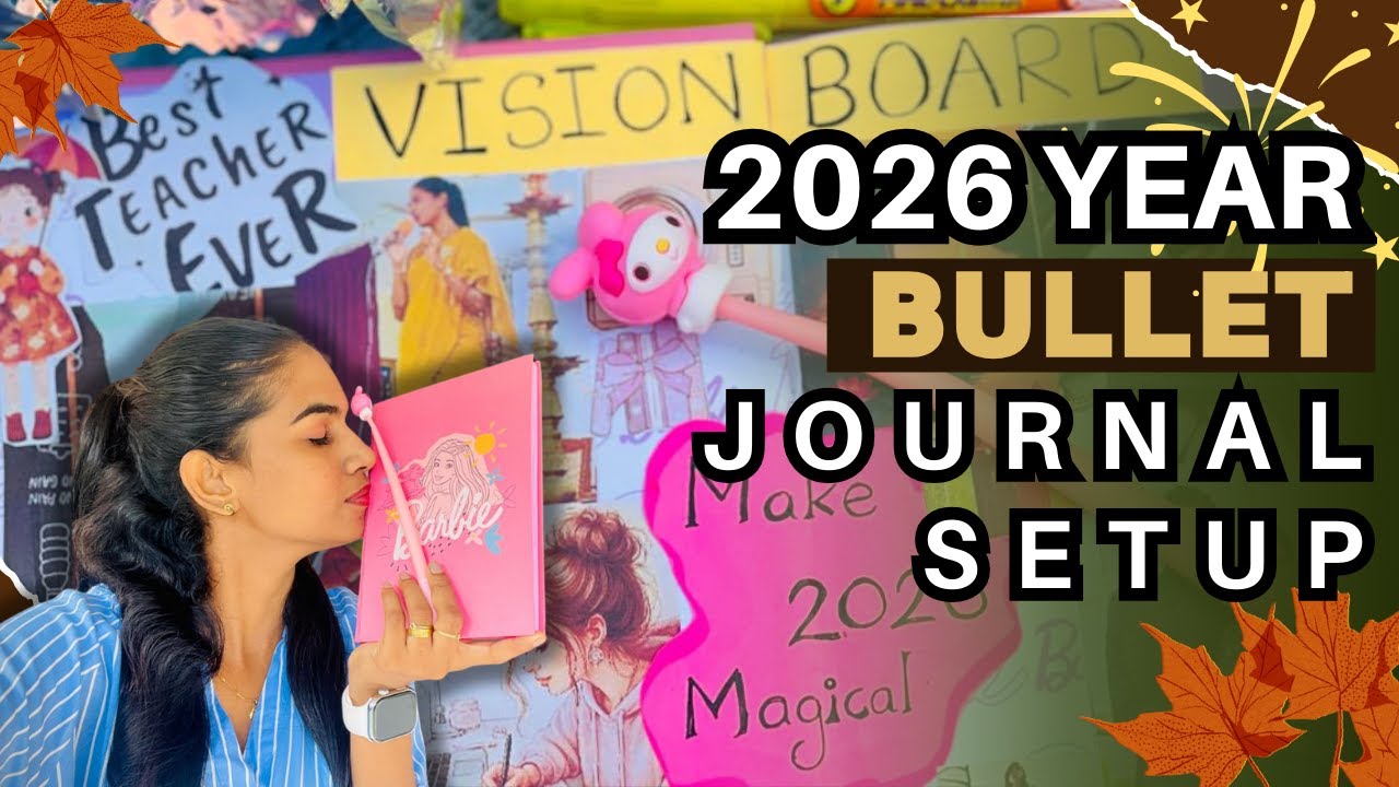 2026 මගේ bullet journal එක
