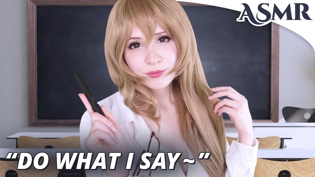 ASMR Roleplay - With Your Teacher in Detention! ~ Follow my Instructions