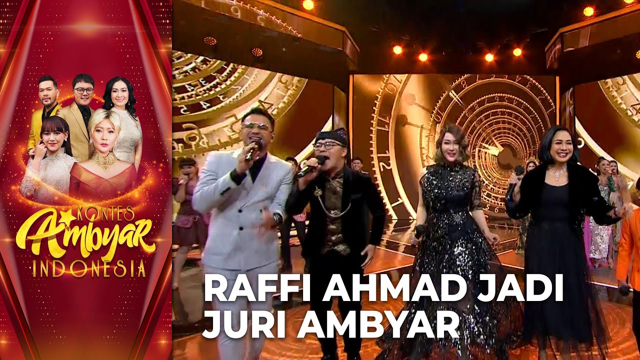 SERU BANGET! Raffi Ahmad Nyanyi Bareng Juri - Los Dol | KONTES AMBYAR INDONESIA