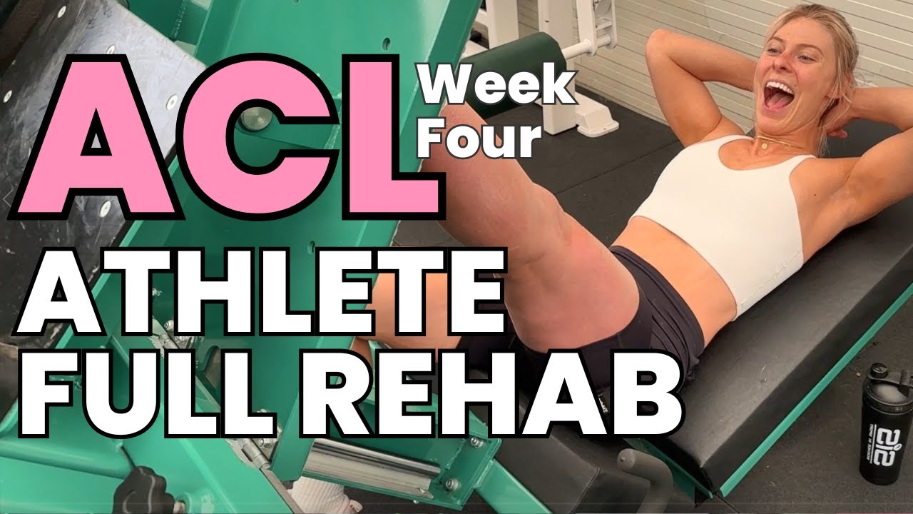 Pro Athlete ACL Rehab - Full day VLOG Week 4