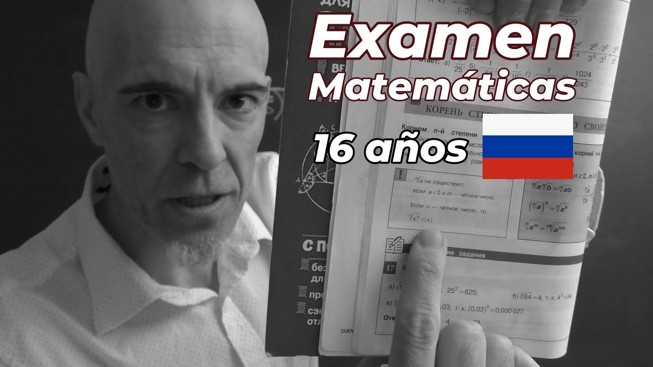 EXAMEN MATEM&Aacute;TICAS RUSO 