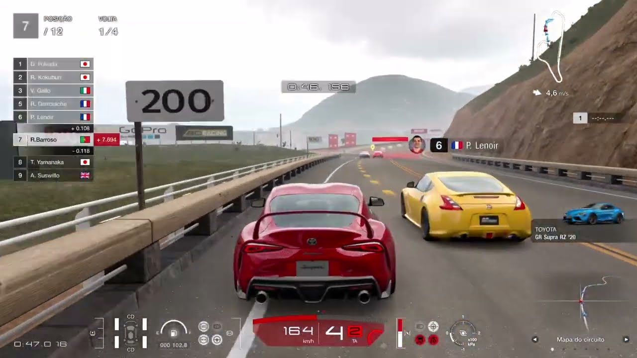 Gran Turismo 7 -Toyota GR Supra RZ (Gameplay)