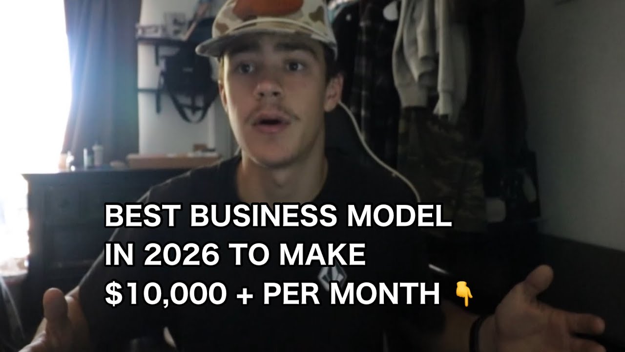 The BEST Business to start in 2026 to make $10,000 a MONTH..