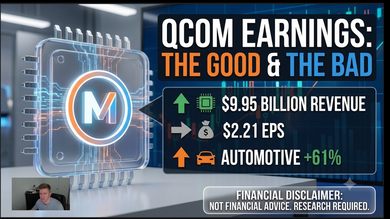 Qualcomm Q3 FY26 Earnings: Record Auto Growth vs. Mobile Headwinds #QCOM