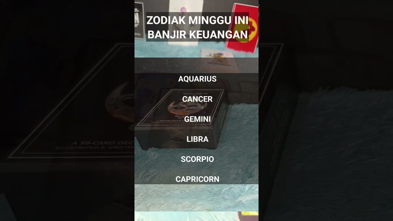ZODIAK MINGGU INI BANJIR KEUANGAN