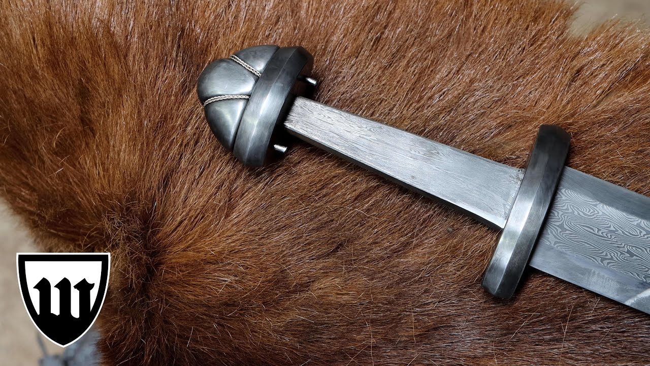 Forging a multibar viking sword, part 4, making the pommel.