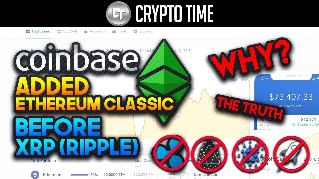 Why did Coinbase add ETC BEFORE XRP and Others? (THE TRUTH)