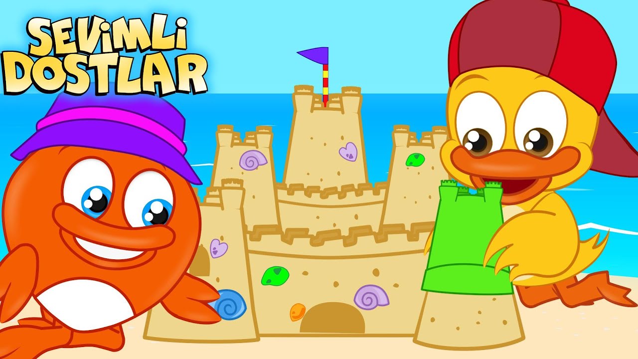 Kumdan Kale ⛱️ (YENİ) | Bebek Şarkıları 2023 | &Ccedil;ocuk Şarkıları 2023 | Sevimli Dostlar
