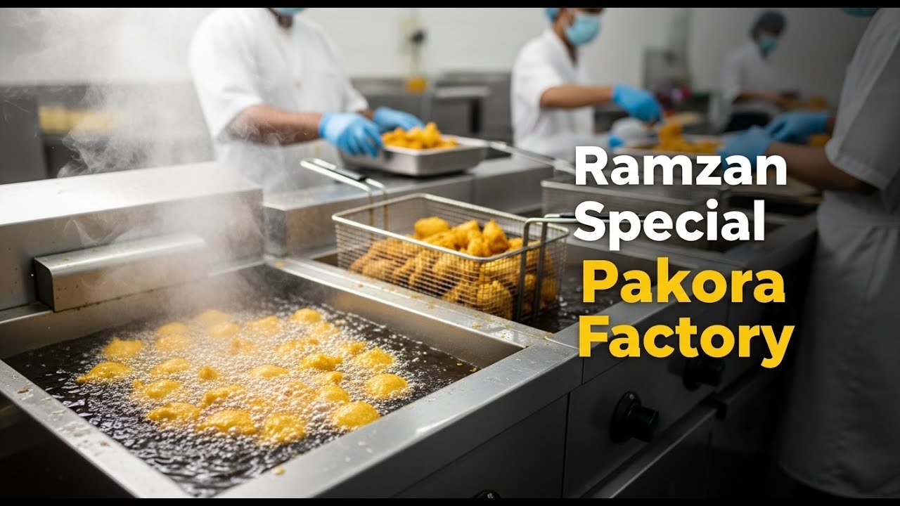 Ramadan Special Pakora | Factory | Full Production Line & Quality Check Process