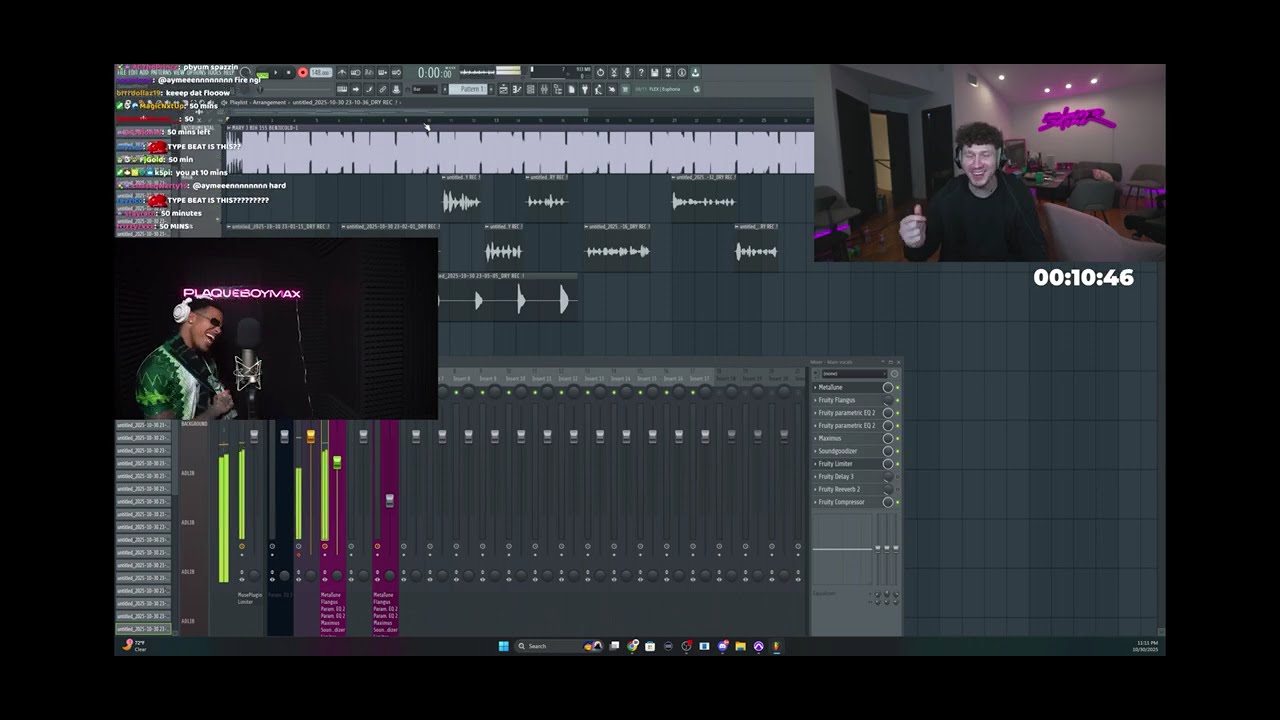 Plaqueboymax Late Night Studio Session + Unreleased Songs
