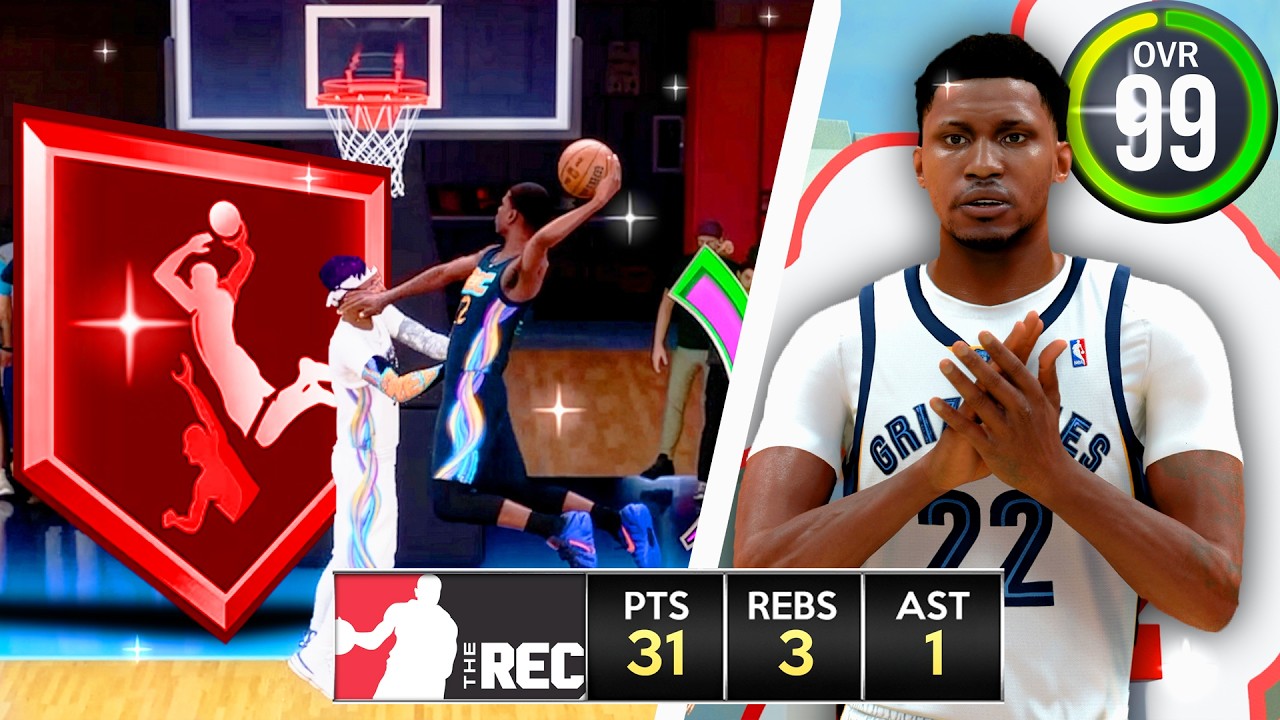 This RUDY GAY BUILD is UNSTOPPABLE in RANDOM REC on NBA 2K26!