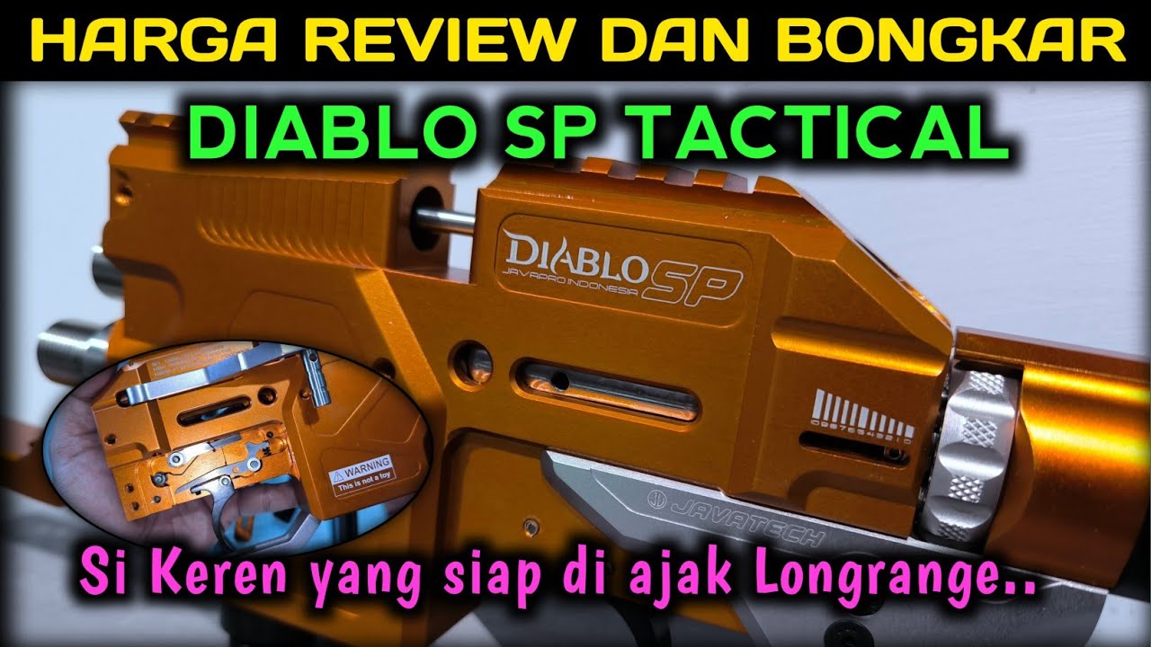 ‼️HARGA.. REVIEW DAN BONGKAR CHAMBER DIABLO SP TACTICAL by JAVA PRO‼️