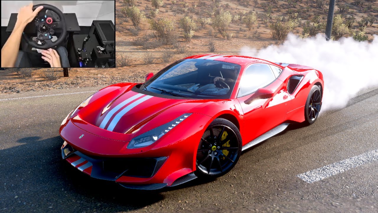 Ferrari 488 Pista | Forza Horizon 5 | Logitech G29 Gameplay