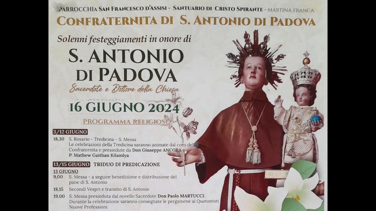Processione S. Antonio - 16/06/2024
