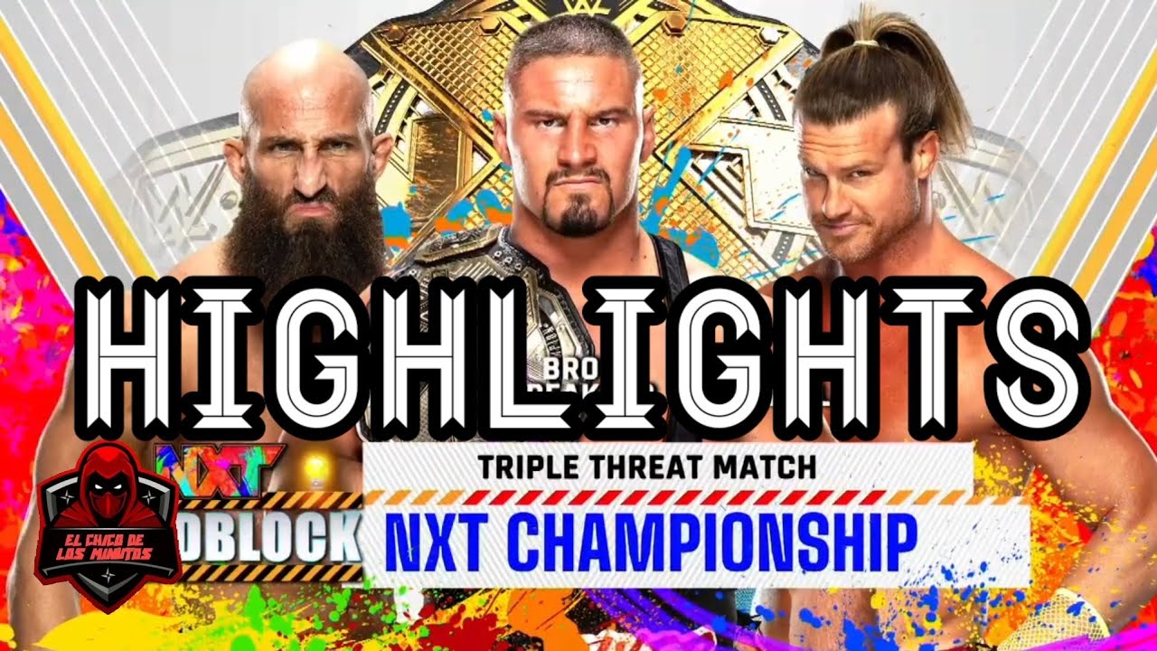 DOLPH ZIGGLER VS BRON BREAKKER VS TOMASSO CIAMPA HIGHLIGHTS