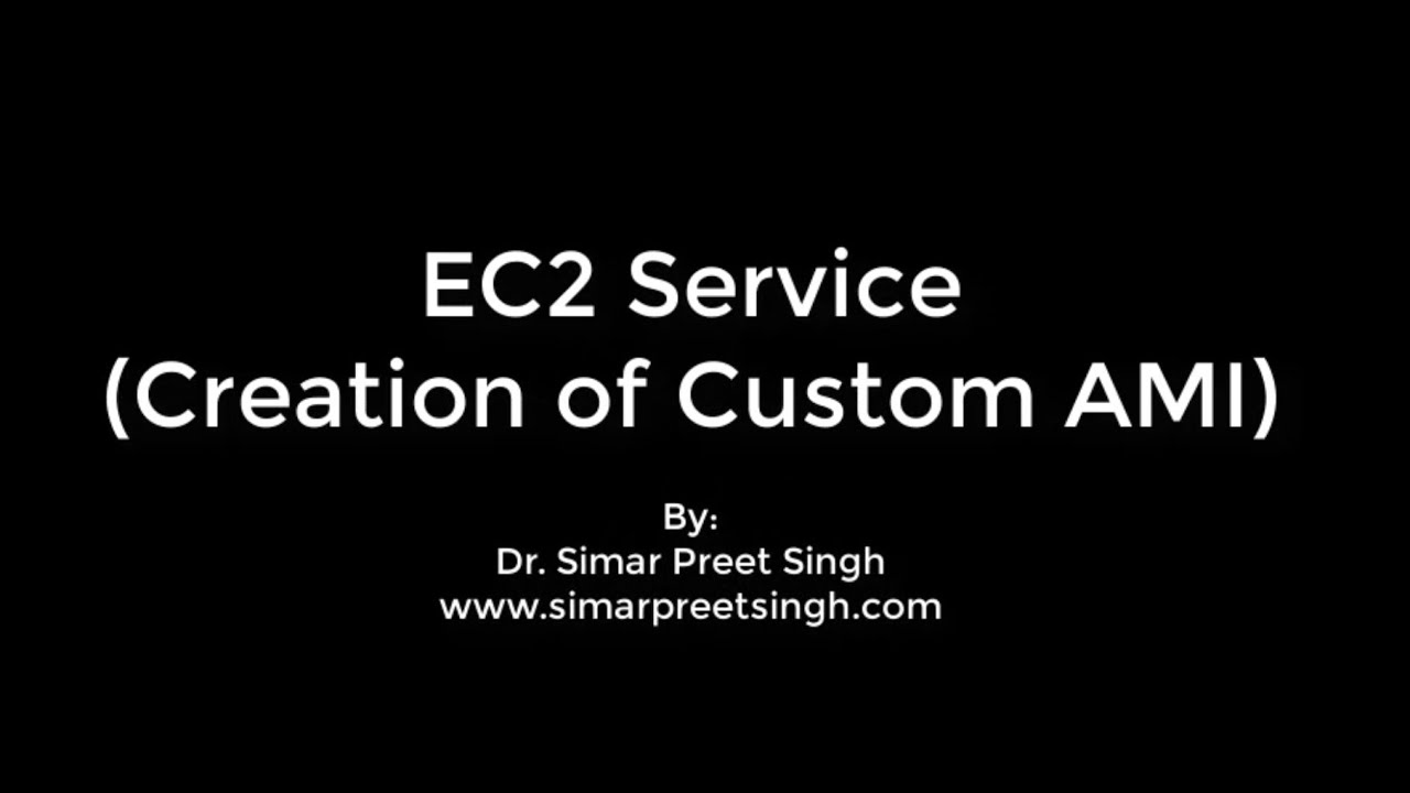 Amazon EC2: Creation of Custom AMI
