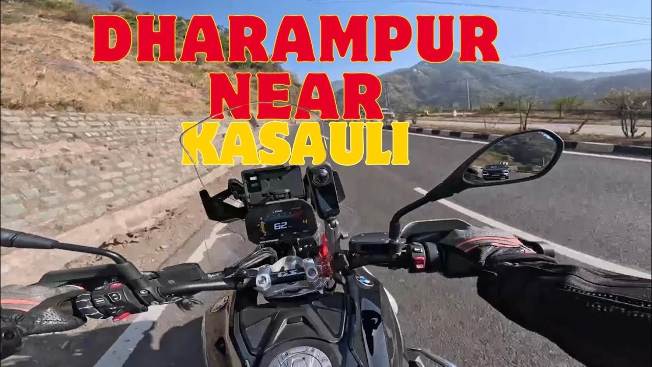 A short scenic ride to Dharampur near Kasauli from chandigarh on BMW R 1300 GS