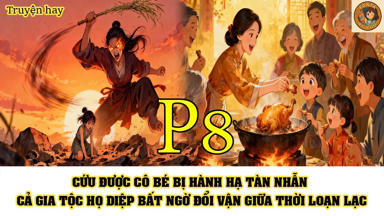 CỨU ĐƯỢC CÔ BÉ BỊ HÀNH HẠ TÀN NHẪN CẢ GIA TỘC HỌ DIỆP BẤT NGỜ ĐỔI VẬN GIỮA THỜI LOẠN LẠC |P8
