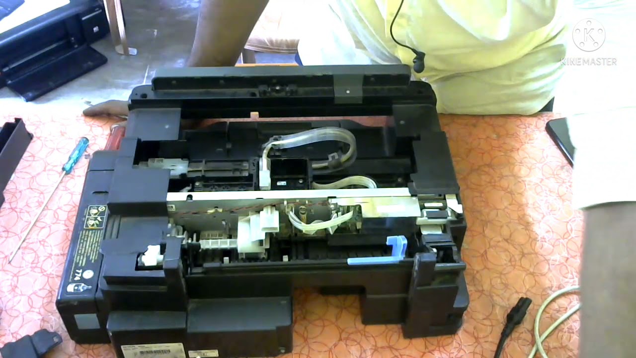Epson M200 Nozzle Missing Problem Change Print Head