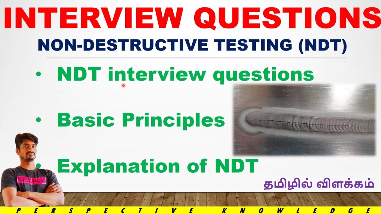 NDT interview questions with answers | non destructive testing basic principles | ndt level 2 tamil
