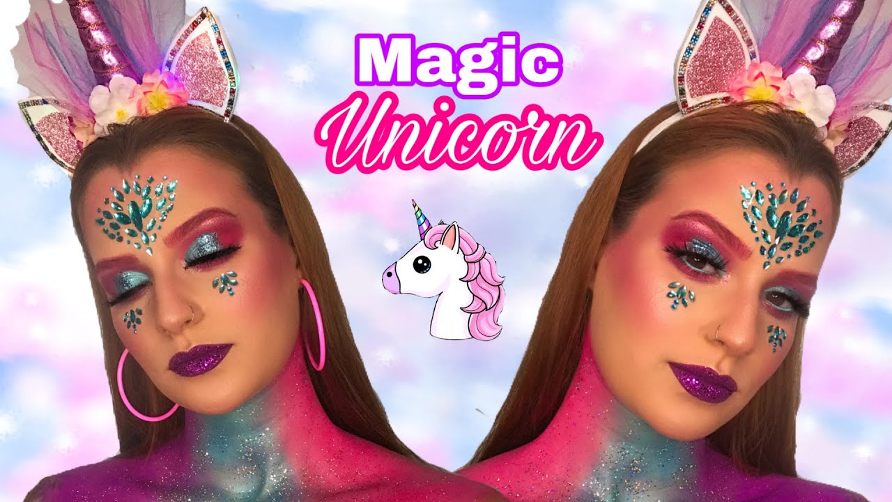 MAQUIAGEM DE UNICÓRNIO MÁGICO PARA O CARNAVAL (Unicorn Makeup)