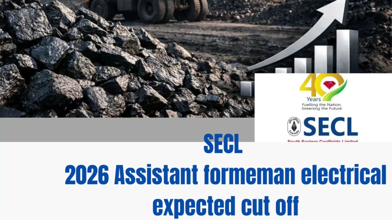 NCL and SECL assistant electrical foreman cuff off
