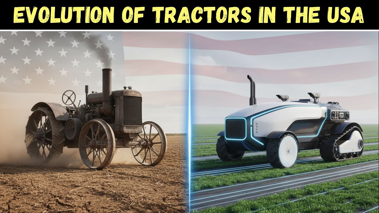 Взлет тракторных гигантов 🚜 Эволюция сельскохозяйственной техники в США
