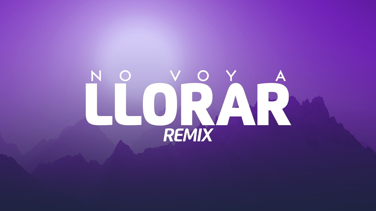 No voy a Llorar (Remix EDM) – Rosiflor & VAL-H | Official Music Video