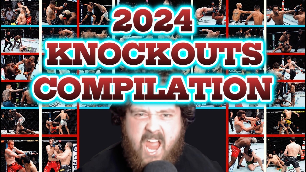 Гуру ММА отреагировал на еще 50 жестоких нокаутов UFC в 2024 году!