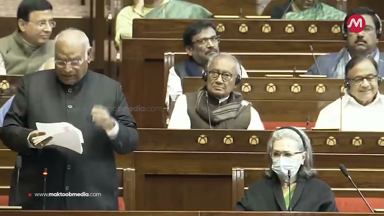 ‘Threat to democracy’: Mallikarjun Kharge slams BJP for targeting Muslims and Christians| Maktoob