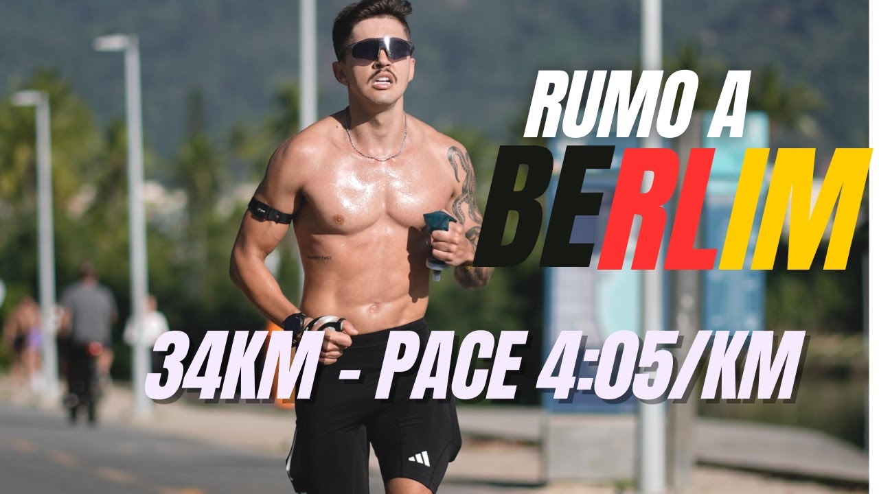 34KM CORRENDO!!!! RUMO A MARATONA DE BERLIM | 