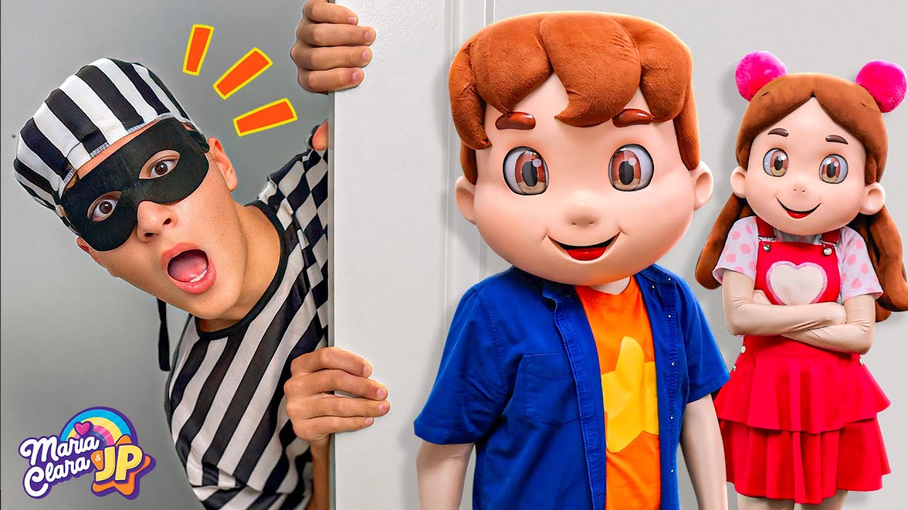 Maria Clara e JP sozinhos em casa