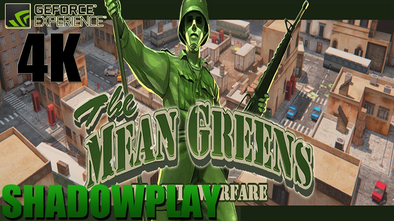 The Mean Greens - Plastic Warfare 4k Gameplay