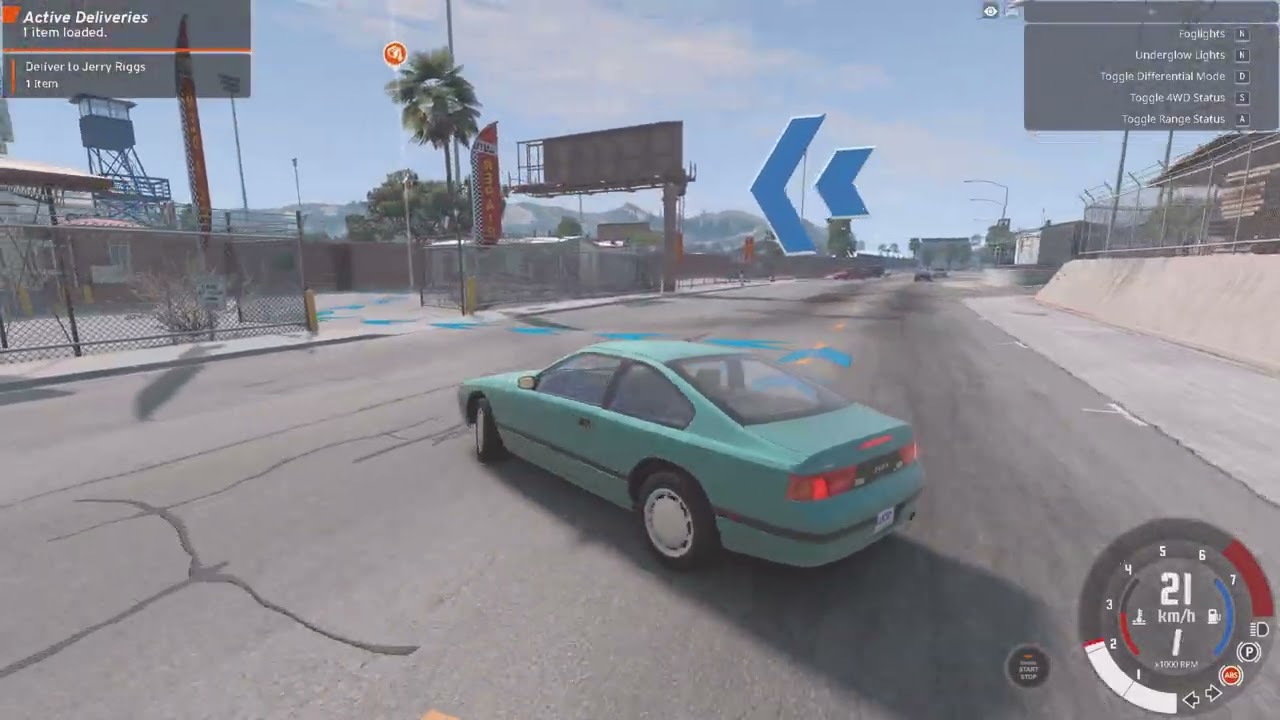 I delever cargo Box in BeamNG Drive on carrer mode.PT.2