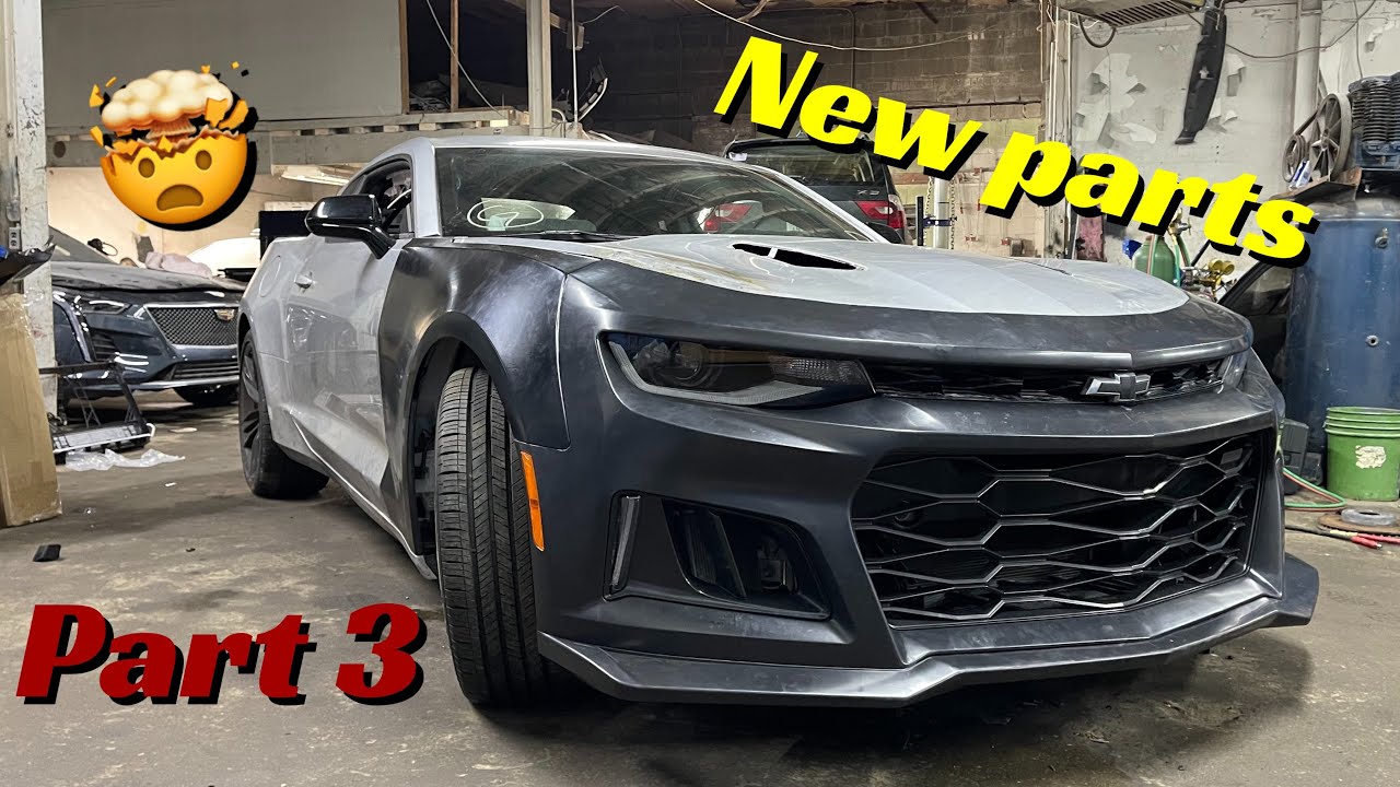 REBUILDING A WRECKED 2017 CHEVY CAMARO 2SS (PART 3)