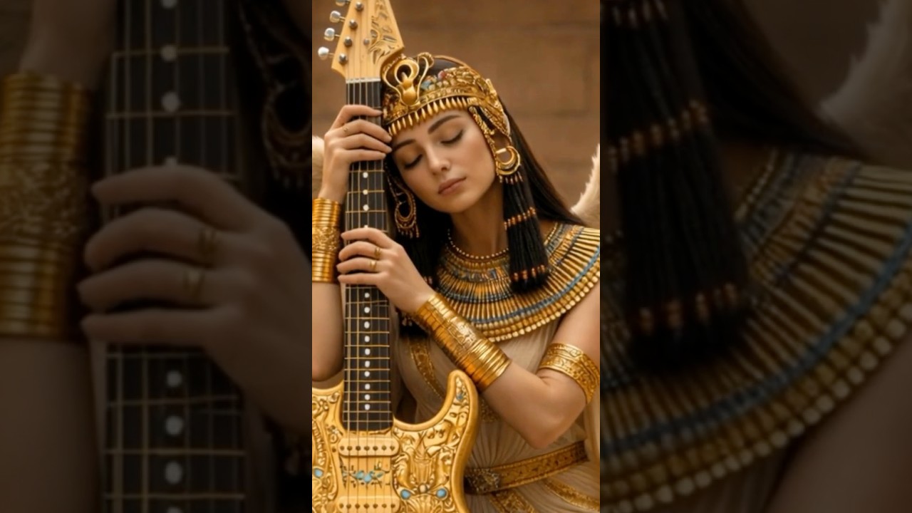 ISIS PLAYS GUITAR Ancient Egypt Music | Sacred Metal Ritual