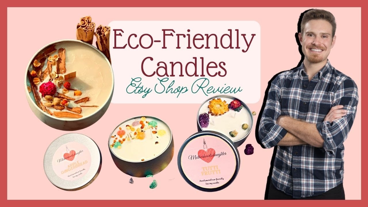 Eco-Friendly Candles Etsy Shop Review | Selling on Etsy | Etsy Selling Tips | How to Sell on Etsy