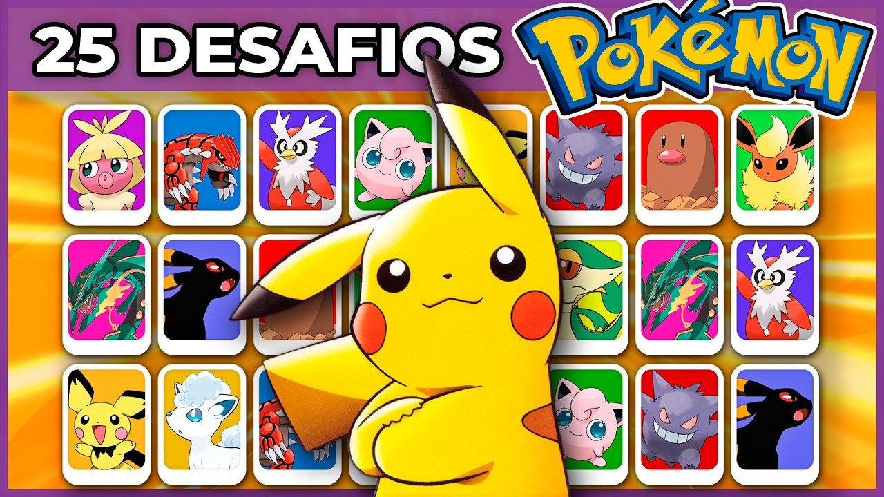 ⚡POKÉMON | 25 DESAFIOS VISUAIS | Teste sua visão e conhecimentos neste quiz temático!  #macaquiz