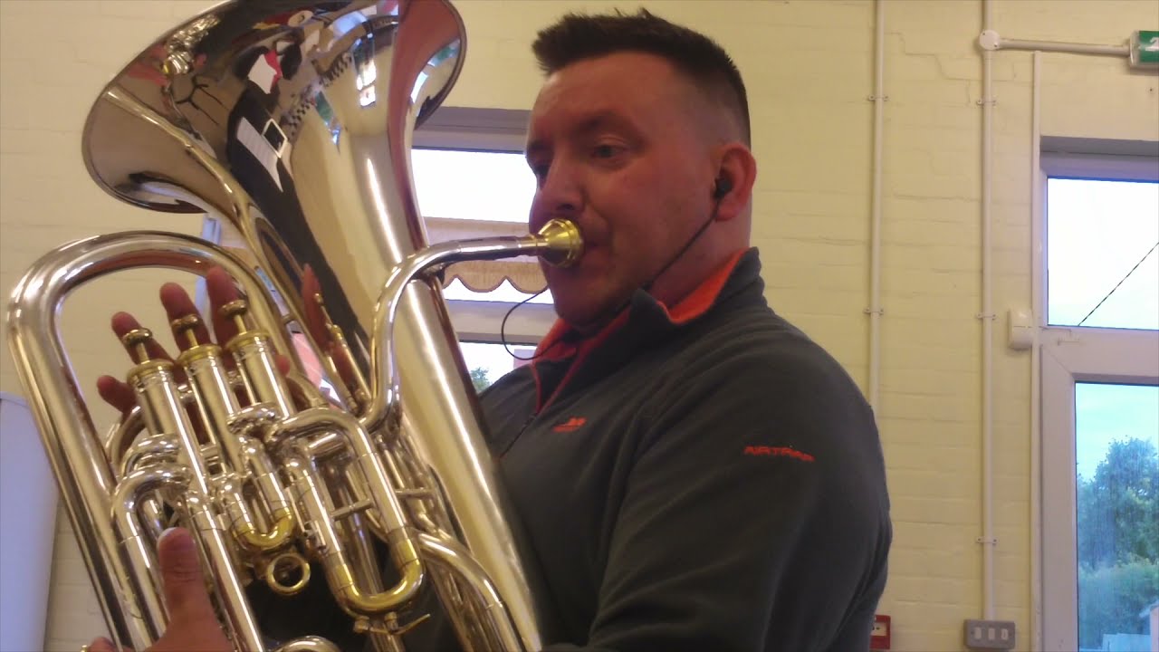 Slam Dunk Funk - Gary Curtin, euphonium (from 15 Progressive Concert Solos by Lucy Pankhurst)