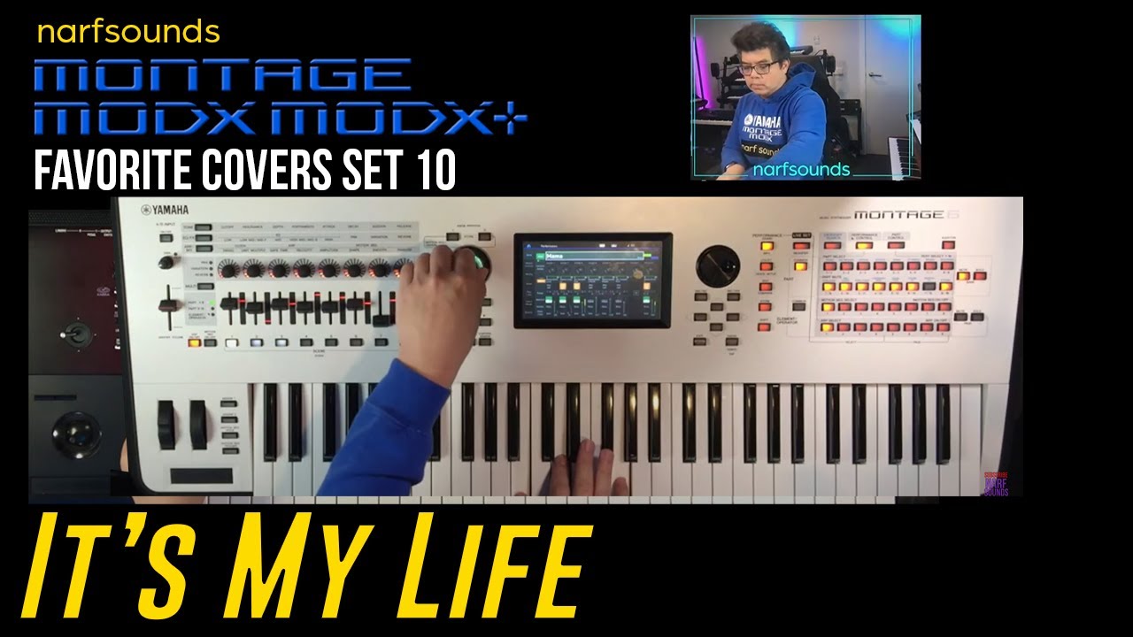 Talk Talk It's My Life Keyboard Cover Yamaha Montage