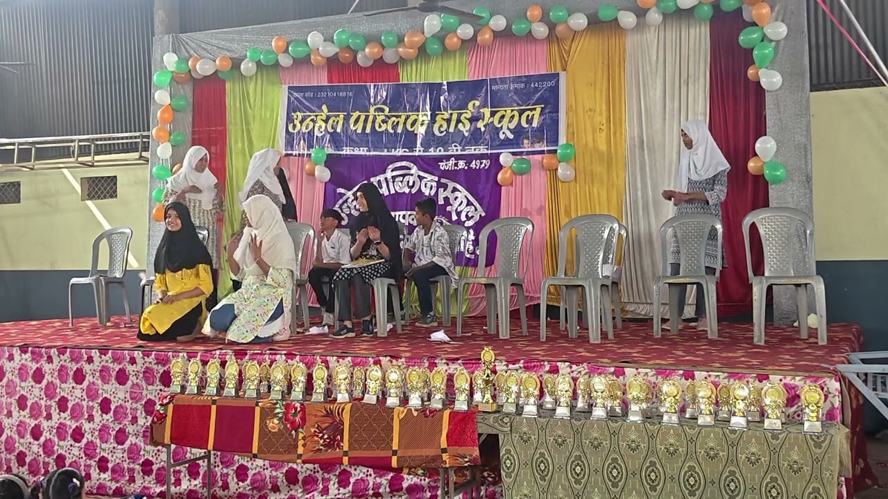 Farewell drama 😊||unhel public high school||annual day 