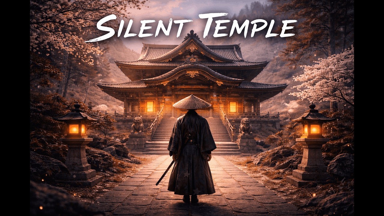 Silent Temple 🌙 Japanese Zen Music for Peace, Focus & Meditation