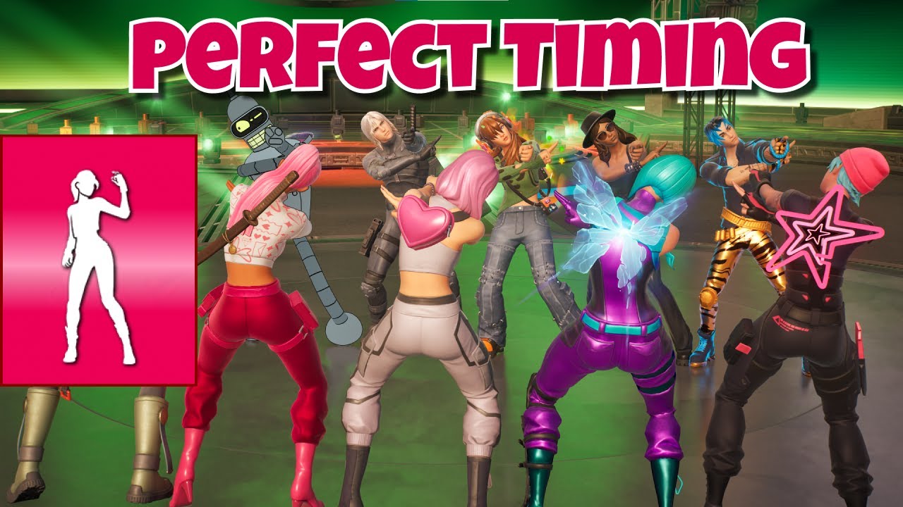 Fortnite Perfect Timing - Challenge Emote (Tyla - Truth Or Dare)