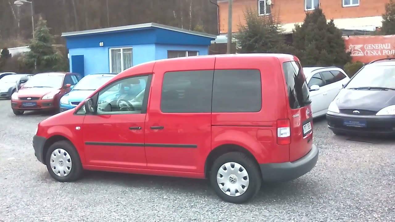 VW Caddy 1.4i 16V, rok 2009