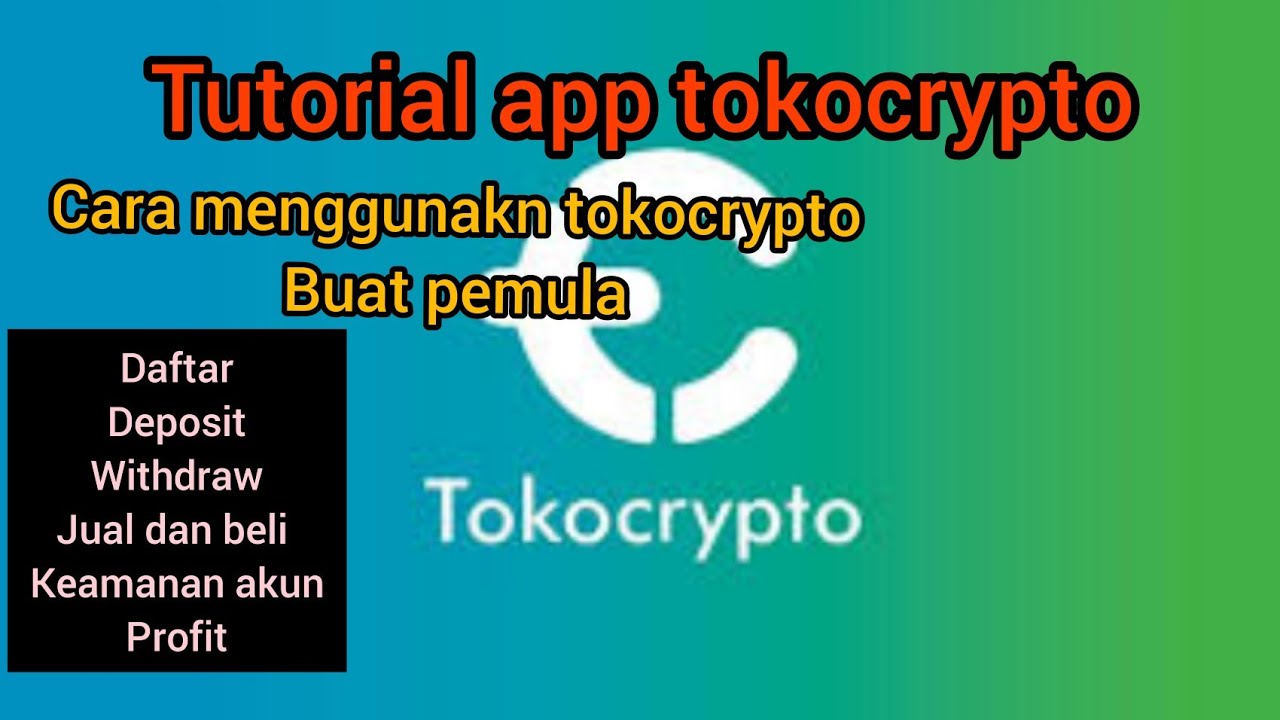 bahas tuntas aplikasi tokocrypto ||cara menggunakan semua fitur bagi pemula #tokocrypto
