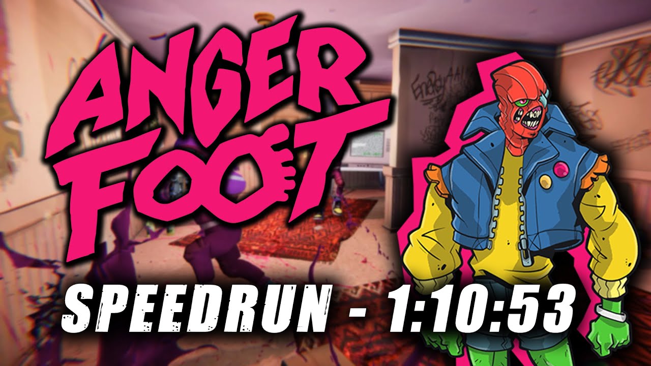 Anger Foot Speedrun in 